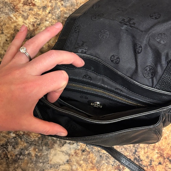 Tory Burch Black Crossbody Bag with Tassel - Picture 5 of 5